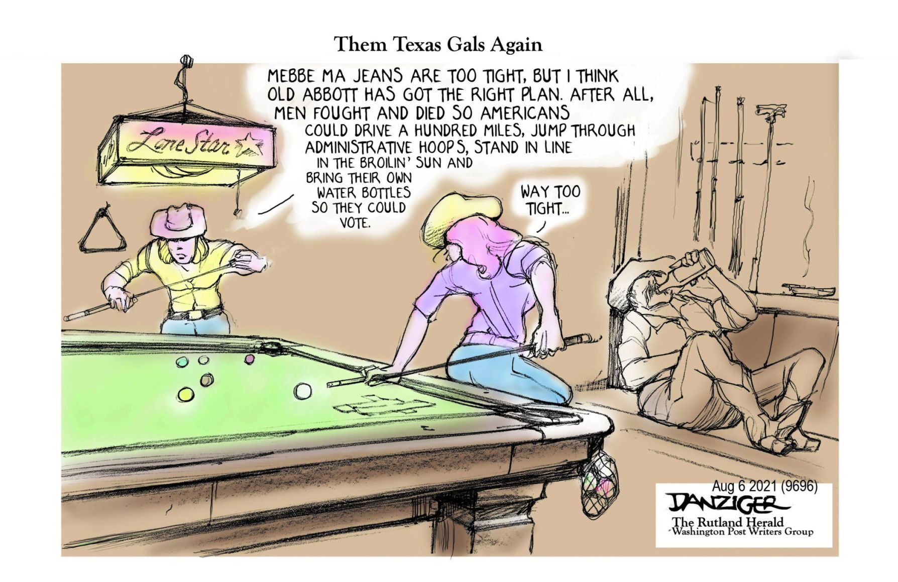 Jeff Danziger cartoon